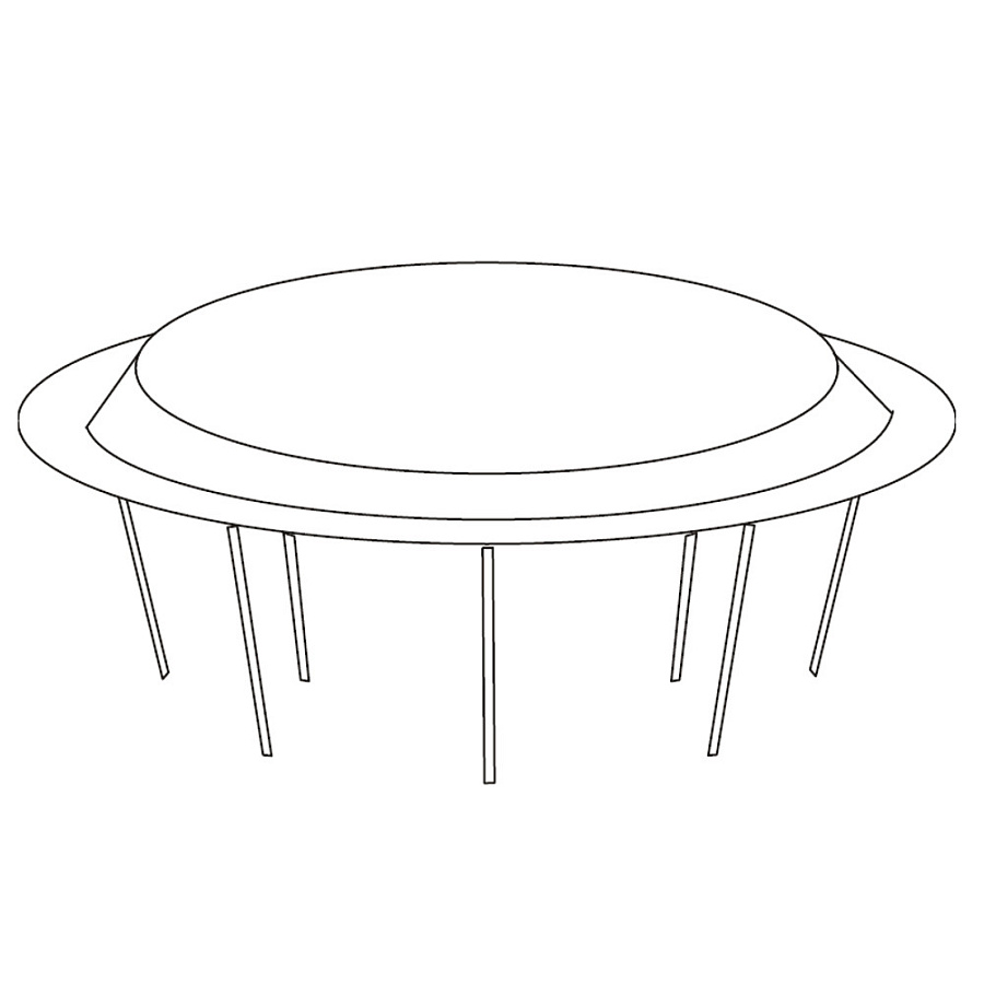 Колпак крышный, для DA 600